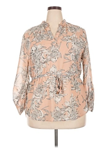 Indulge 3/4 Sleeve Blouse (view 1)