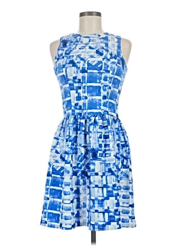 Aqua Cocktail Dress (view 1)