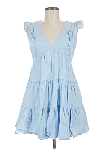 Aqua Casual Dress (view 1)