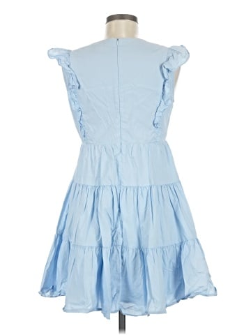 Aqua Casual Dress (view 2)