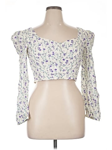 Zara 3/4 Sleeve T-Shirt (view 1)