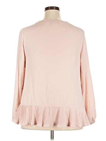 Lane Bryant Long Sleeve Blouse (view 2)