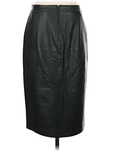 White House Black Market Leather Skirt (view 2)
