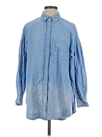 We the Free Long Sleeve Button-Down Shirt (view 1)