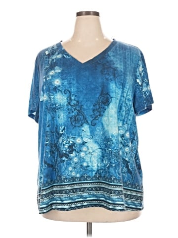 Unbranded Short Sleeve Blouse (view 1)