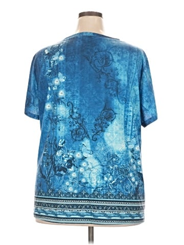 Unbranded Short Sleeve Blouse (view 2)