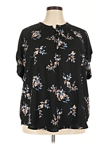 Maurices Short Sleeve Blouse (view 1)