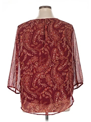 St. John's Bay 3/4 Sleeve Blouse (view 2)