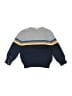 Crewcuts 100% Cotton Color Block Blue Pullover Sweater Size 5 - photo 1