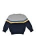Crewcuts 100% Cotton Color Block Blue Pullover Sweater Size 5 - photo 2