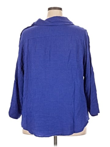 Soft Surroundings 3/4 Sleeve Blouse (view 2)
