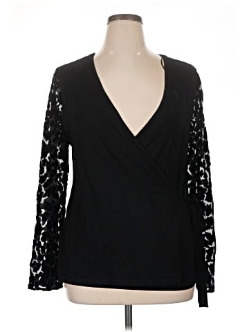 INC International Concepts Long Sleeve Blouse (view 1)