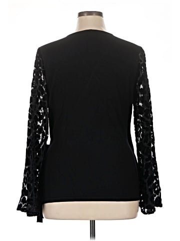 INC International Concepts Long Sleeve Blouse (view 2)