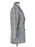 Madewell 100% Polyester Houndstooth Gray Coat Size XXS - photo 4