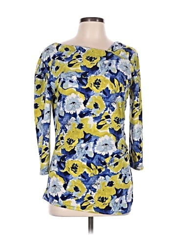 AK Anne Klein 3/4 Sleeve Blouse (view 1)