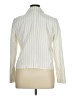 Talbots 100% Polyester Stripes Ivory Blazer Size 14 - photo 2