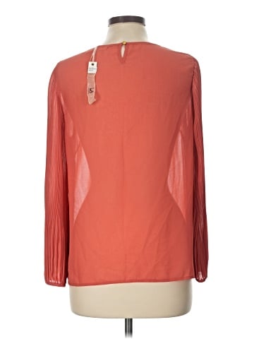 Ya Los Angeles Long Sleeve Silk Top (view 2)