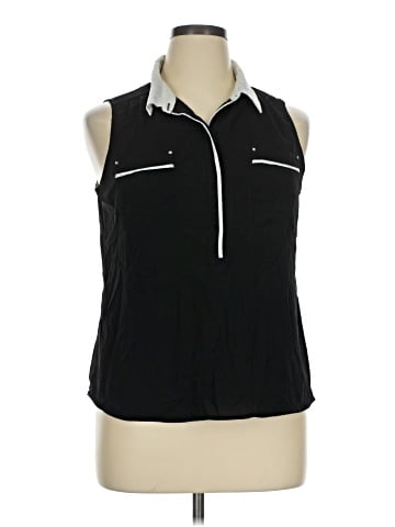White House Black Market Sleeveless Blouse (view 1)