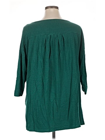 Lands' End 3/4 Sleeve T-Shirt (view 2)