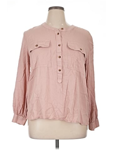 Ann Taylor LOFT 3/4 Sleeve Blouse (view 1)