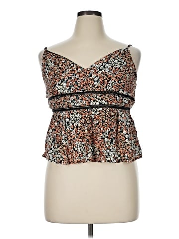 Blue Rain Sleeveless Top (view 1)