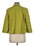 Chico's Polka Dots Green Blazer Size Med (1) - photo 2