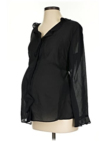 Motherhood Long Sleeve Blouse (view 1)