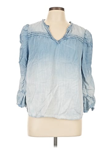 Democracy 3/4 Sleeve Blouse (view 1)