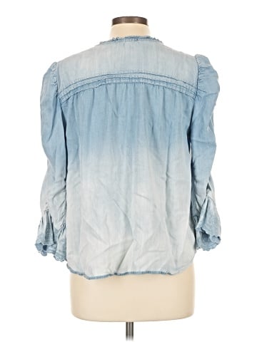 Democracy 3/4 Sleeve Blouse (view 2)