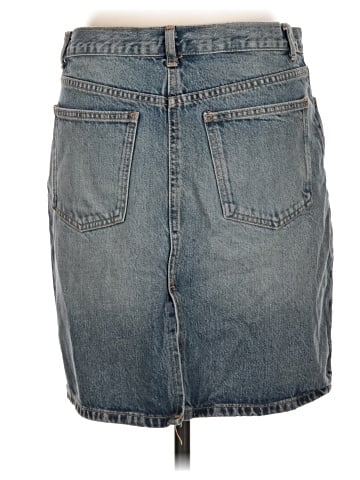 Zara Denim Skirt (view 2)