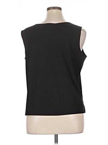 Susan Graver Sleeveless T-Shirt (view 2)