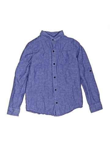 Janie and Jack Long Sleeve Button-Down Shirt (view 1)