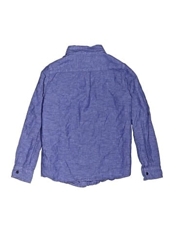 Janie and Jack Long Sleeve Button-Down Shirt (view 2)