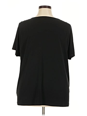 Susan Graver Short Sleeve T-Shirt (view 2)