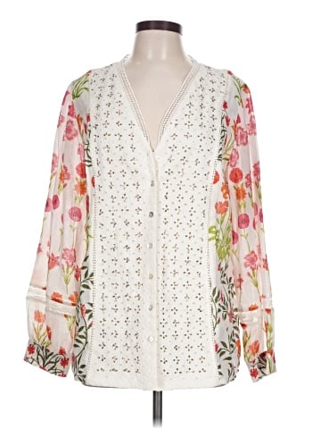 Soft Surroundings 3/4 Sleeve Blouse (view 1)