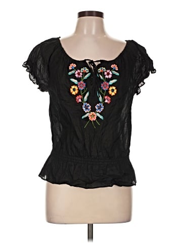 Boston Proper Short Sleeve Blouse (view 1)