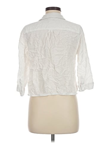 Chico's 3/4 Sleeve Button-Down Shirt (view 2)