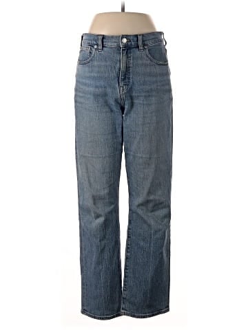 Madewell The '90s Straight Jean in Rondell Wash: Crease Edition (view 1)