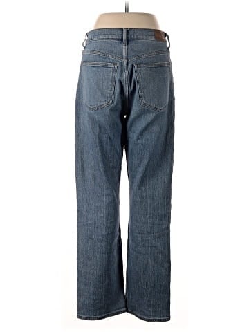 Madewell The '90s Straight Jean in Rondell Wash: Crease Edition (view 2)