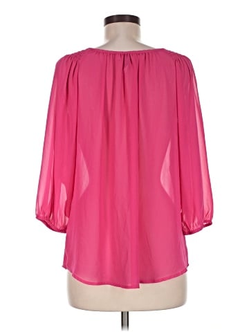 LC Lauren Conrad 3/4 Sleeve Blouse (view 2)