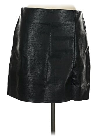 Old Navy Faux Leather Skirt (view 1)