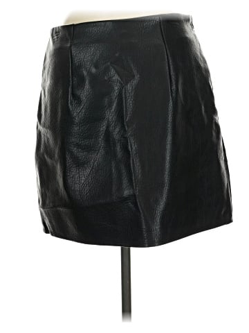 Old Navy Faux Leather Skirt (view 2)