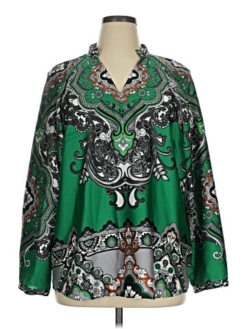 Chico's Long Sleeve Blouse (view 1)