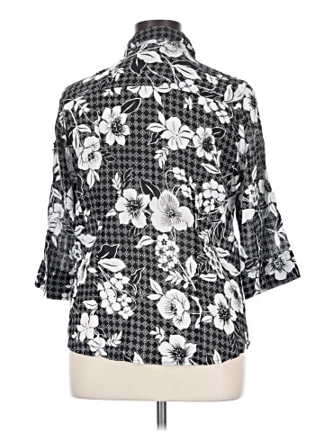 Charter Club 3/4 Sleeve Button-Down Shirt (view 2)