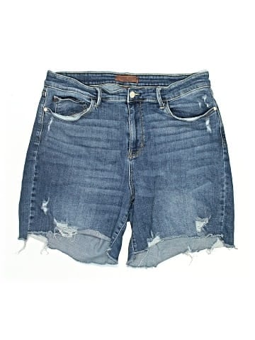 Judy Blue Denim Shorts (view 1)