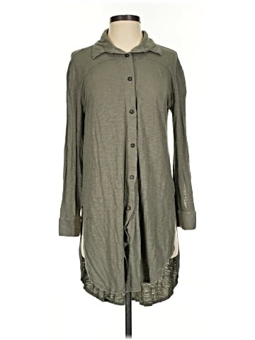t.la 3/4 Sleeve Button-Down Shirt (view 1)