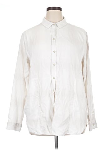 Jachs Girlfriend Long Sleeve Button-Down Shirt (view 1)