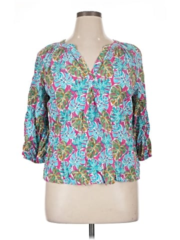 Crown & Ivy 3/4 Sleeve Blouse (view 1)