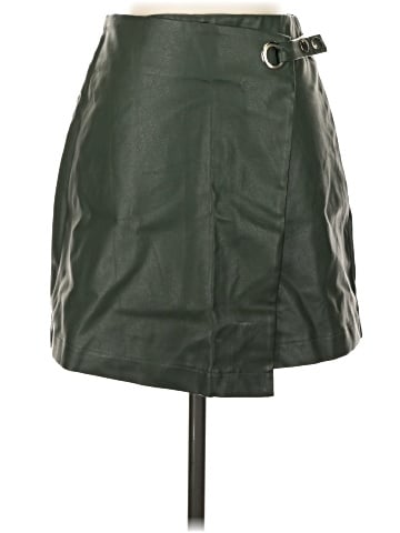 Alya Faux Leather Skirt (view 1)