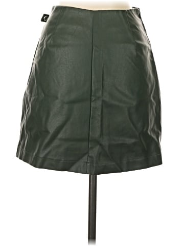 Alya Faux Leather Skirt (view 2)